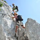 Klettersteig Steinplatte